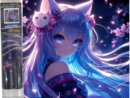 33912 diamantove malovani vila 30x40cm