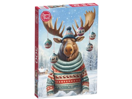 34047 2 cherrypazzi it moose be love puzzel 500 stukjes 69034219536729