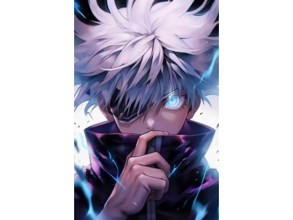 34434 diamantove malovani jujutsu kaisen 30x40cm