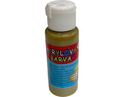 24000 akrylova barva 60ml tmave zlata vytvarka