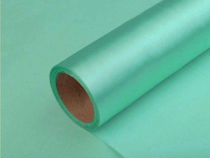 Satén jednostranný šíře 36 cm (Balení 9 m, Varianta 01 bílá)