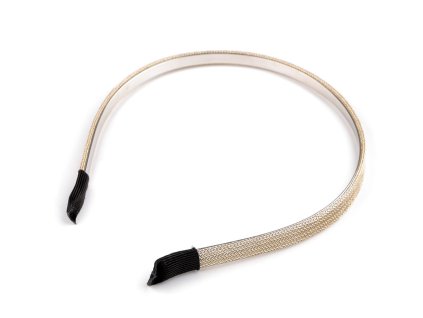 Čelenka do vlasů s lurexem (Balení 1 ks, Varianta 1 stříbrná)