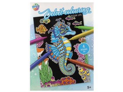 31905 sametove omalovanky 4xa4 ocean