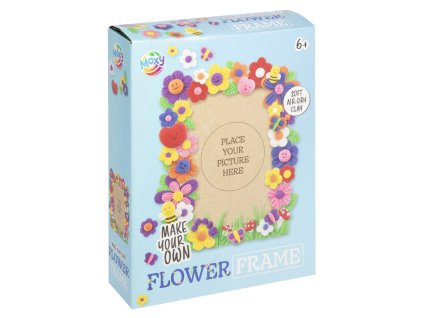 31932 kvetinovy ramecek 12 5 x 17 5 cm ze samotvrdnouci modeliny