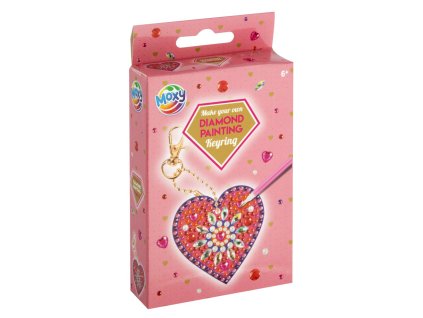 31938 diamantovy privesek na klice batoh kabelku ruzove srdce