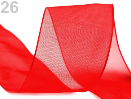 Monofilová stuha šíře 40mm - zelená