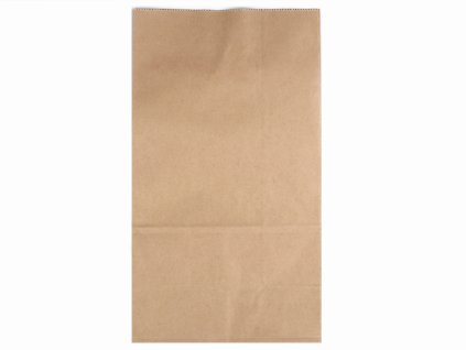 Papírový sáček (Balení 50 ks, Varianta 1 (13x23,5x7,7 cm) hnědá přírodní)