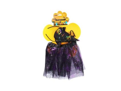 Set karneval - čarodějnice/klobouk W026087