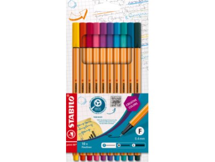 Sada Linerů Stabilo 88 10ks – Standard (Barva Standard)