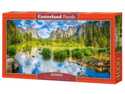 25206 puzzle castorland 4000 dilku yosemitske udoli usa