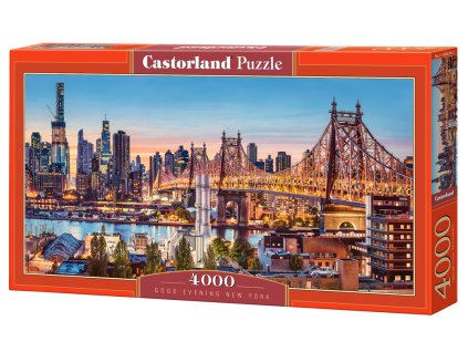 27546 2 puzzle castorland 4000 dilku vecer v new yorku