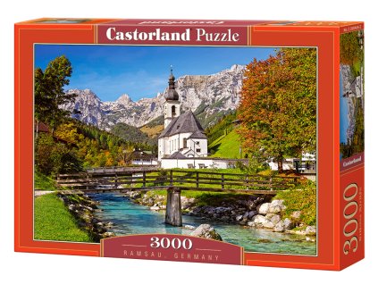 27573 2 puzzle castorland 3000 dilku ramsau nemecko
