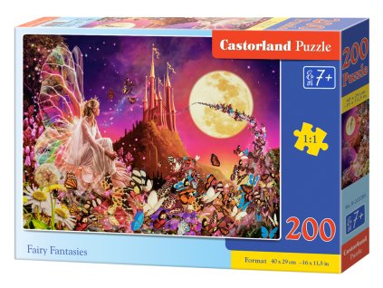 27778 puzzle castorland 200 dilku pohadkova fantazie