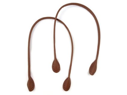 Koženková ucha na tašky délka 60 cm (Balení 2 ks, Varianta 1 bílá)