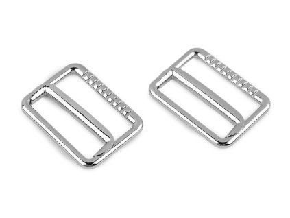 Kalhotová přezka / posunovač šíře 25 mm (Balení 6 ks, Varianta 1 nikl)