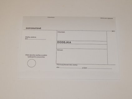 Obálka DODEJKA B6 samolepící 1142895
