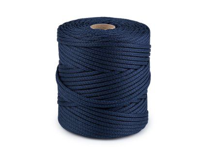 Oděvní šňůra PES O4 mm - dark blue