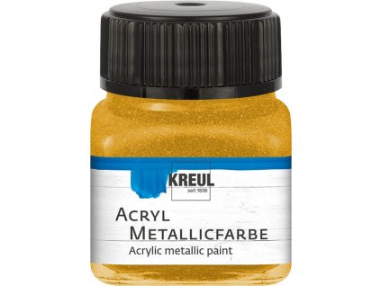 Akrylová barva metalická (20 ml) - 12 odstínů