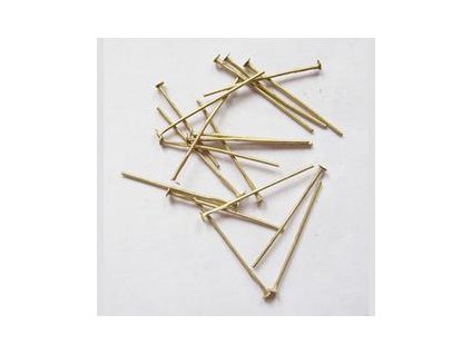 Ketlovací nýty 30 mm (50-1000ks) - staromosaz