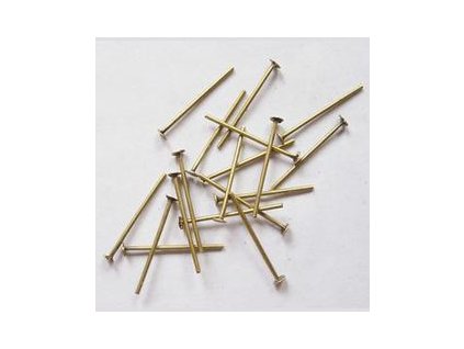 Ketlovací nýty 20 mm (50-1000ks) - staromosaz