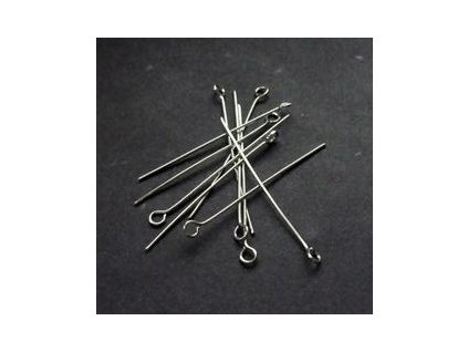 Ketlovací jehly 40 mm (50-1000ks) - platina