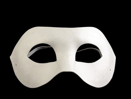 Karnevalová maska k domalování č.1