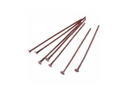 Ketlovací nýty 40 mm (50-1000ks) - staroměď