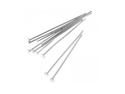 Ketlovací nýty 40 mm (50-1000ks) - platina