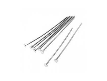 Ketlovací nýty 30 mm (50-1000ks) - platina