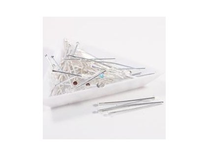 Ketlovací nýty 30 mm (50-1000ks) - stříbro