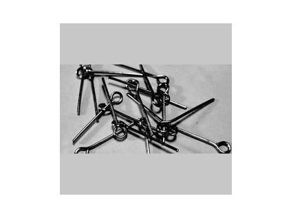 Ketlovací jehly 30 mm (50 - 1000ks) - antracit