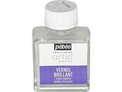 Lesklý lak Pébeo Auxiliaries Artist Acrylics (75 ml)