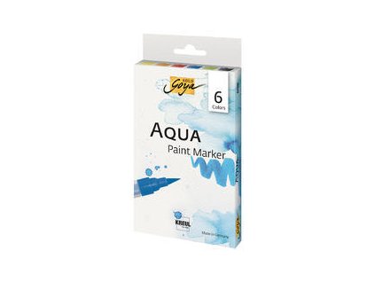 Sada vodových  Aqua marker SOLO GOYA - 6 barev