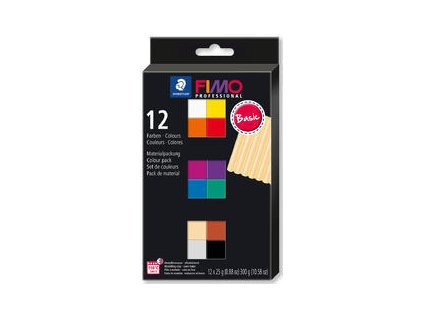 FIMO professional sada 12 barev 25 g BASIC