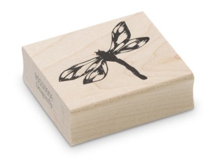 Enkaustické razítko - vážka (53x35 mm)