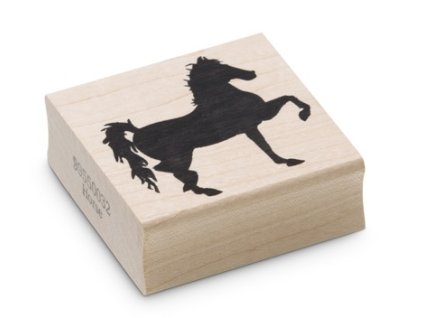 Enkaustické razítko - kůň (45x44 mm)