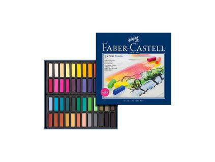 Měkké křídy Mini Faber-Castell 48 ks