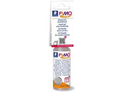 FIMO LIQUID Deco gel 50ml - STŘÍBRNÝ