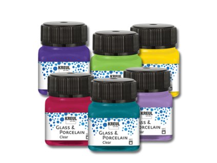 kreul glass amp porcelain clear 20 ml p 19 19021