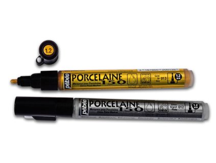 Fixy na porcelán Pébeo Porcelaine 150, široký hrot - 9 odst.