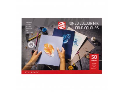 Tónovaný skicák RT - studené odstíny A4, A3 (180 g/m2)