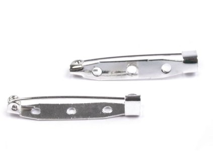 Brožový můstek - stříbrná (20ks)