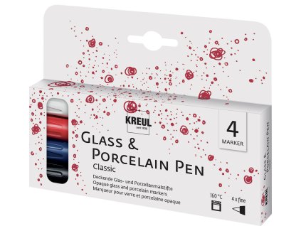 Sada Fixy na sklo a porcelán - CLASSIC fine