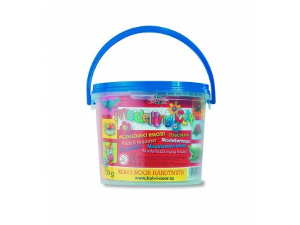 Plastelína v kbelíku - 8 barev (700g)