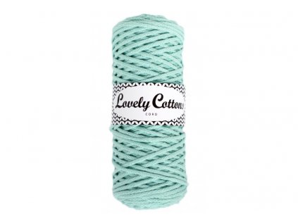 Lovely Cotton ŠŇŮRY - 3mm (100m) - MINT