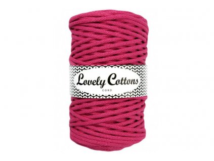 Lovely Cotton ŠŇŮRY - 5mm (100m) - FUCHSIA