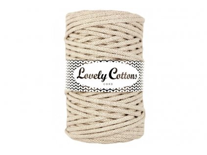 Lovely Cotton ŠŇŮRY - 5mm (100m) - CAPPUCCINO