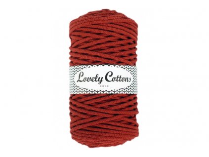 Lovely Cotton ŠŇŮRY - 5mm (100m) - TERRACOTTA