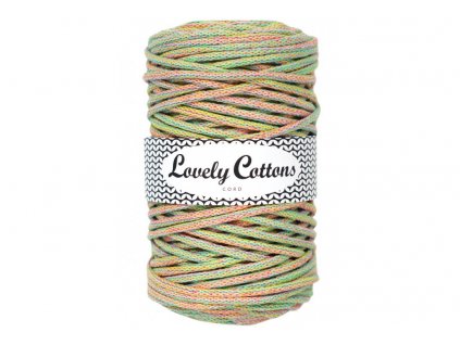 Lovely Cotton ŠŇŮRY - 5mm (100m) - RAINBOW