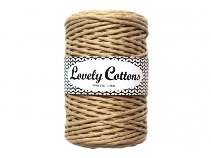 Lovely Cotton MACRAME - 3mm (100m) - BEIGE